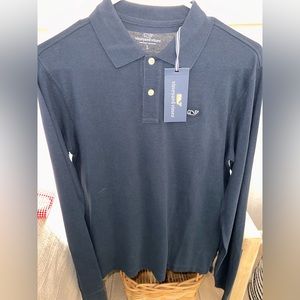 Basic long sleeve polo